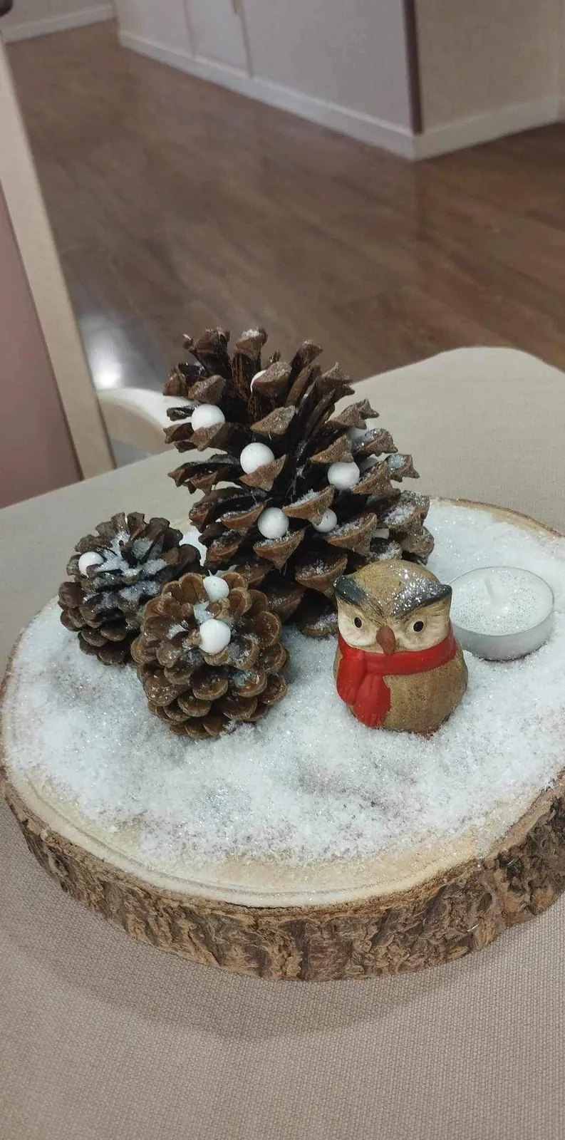 Préparation du marché de Noel 