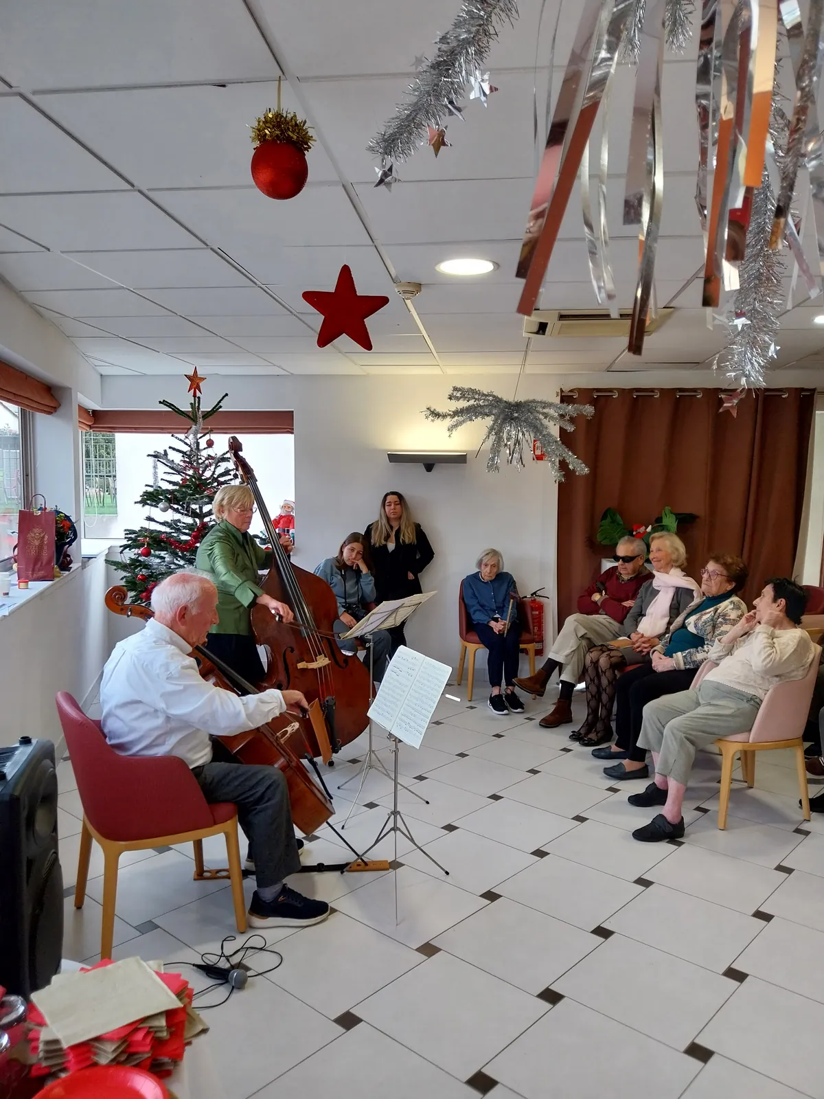 Musiciens renommés,  et visite de Monsieur le Maire