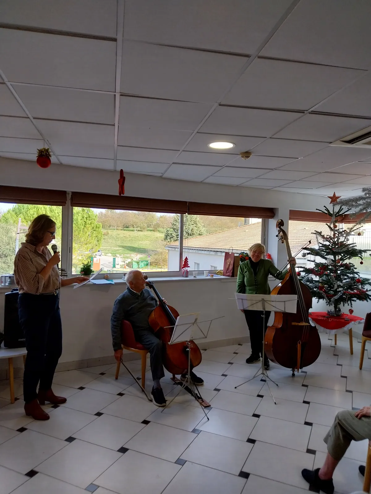 Musiciens renommés,  et visite de Monsieur le Maire