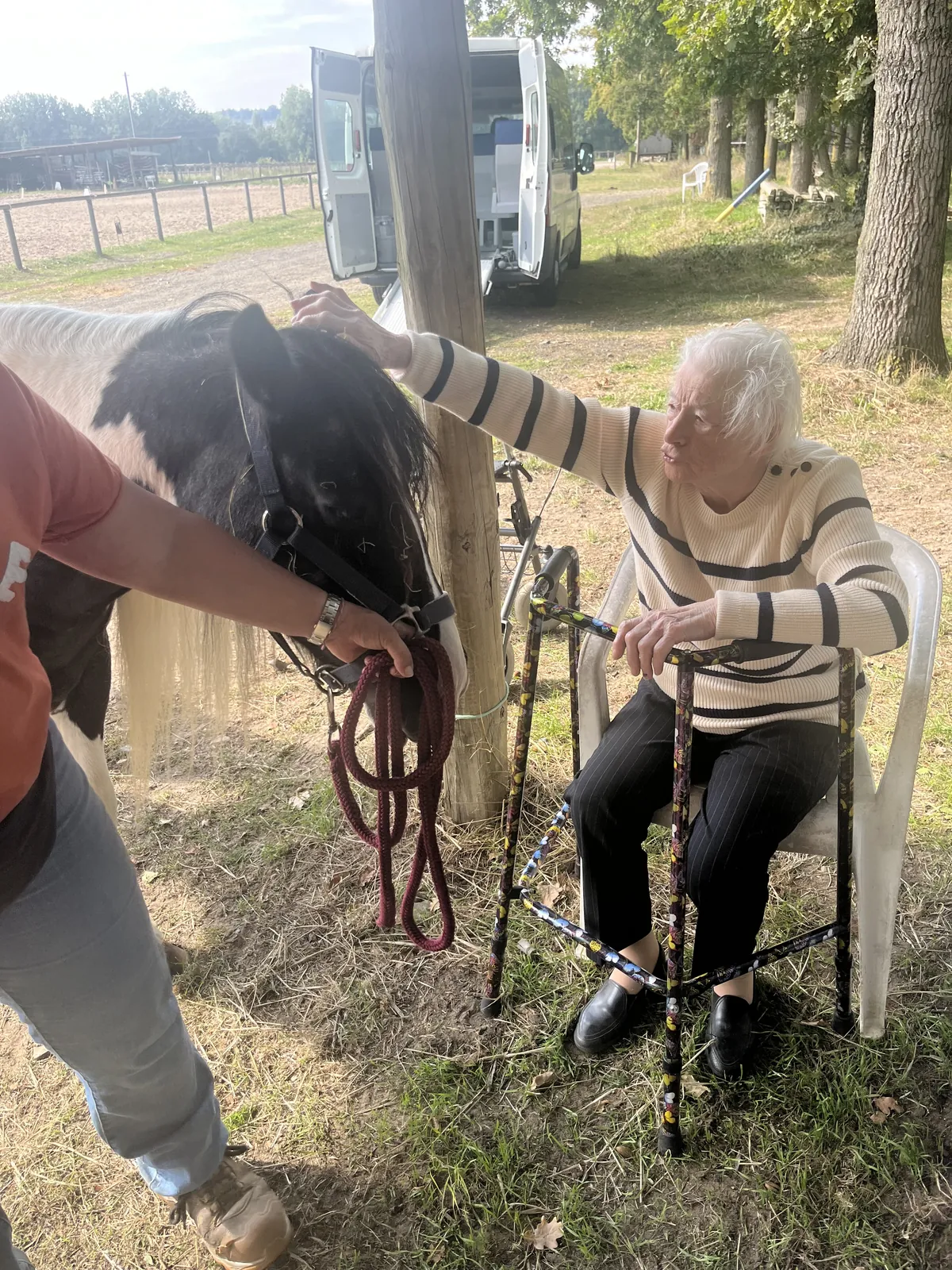 Equithérapie : Un moment de partage
