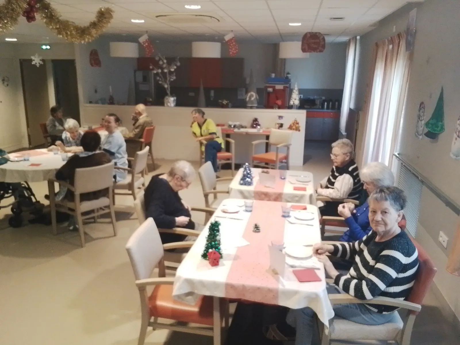 Un Noël plein de chaleur à l’unité protégée