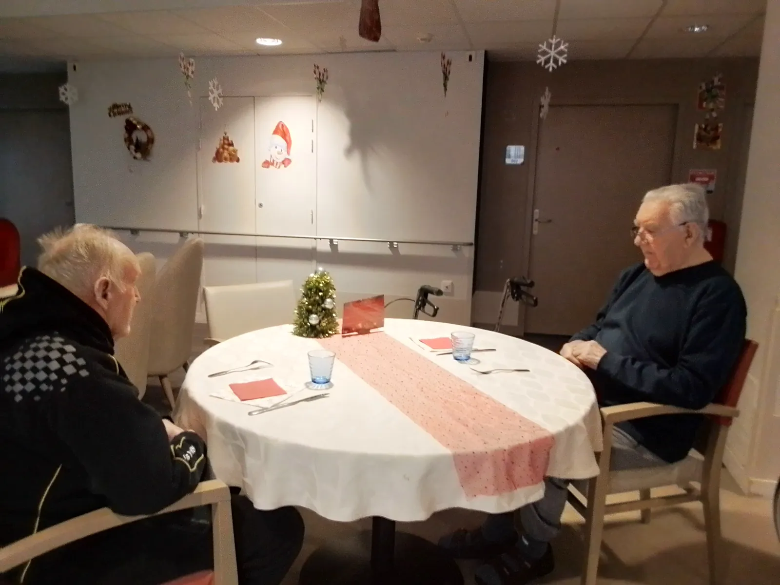 Un Noël plein de chaleur à l’unité protégée