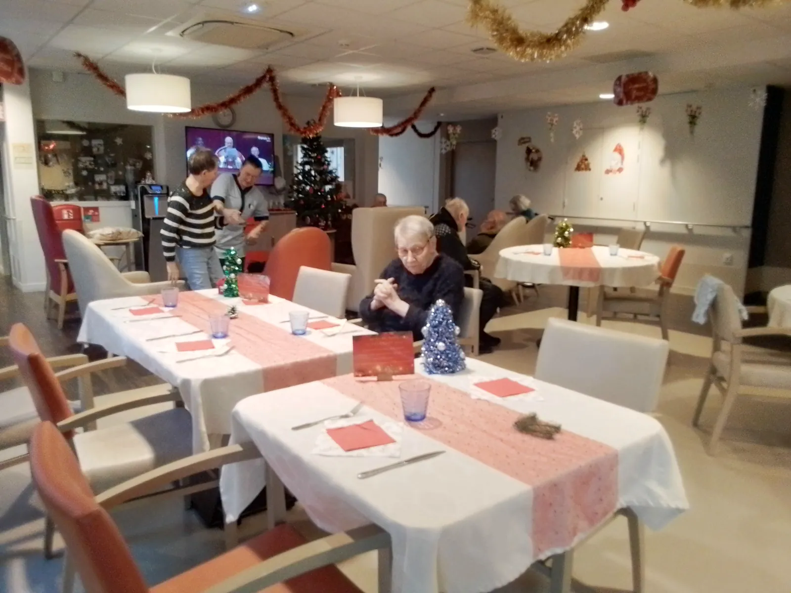 Un Noël plein de chaleur à l’unité protégée