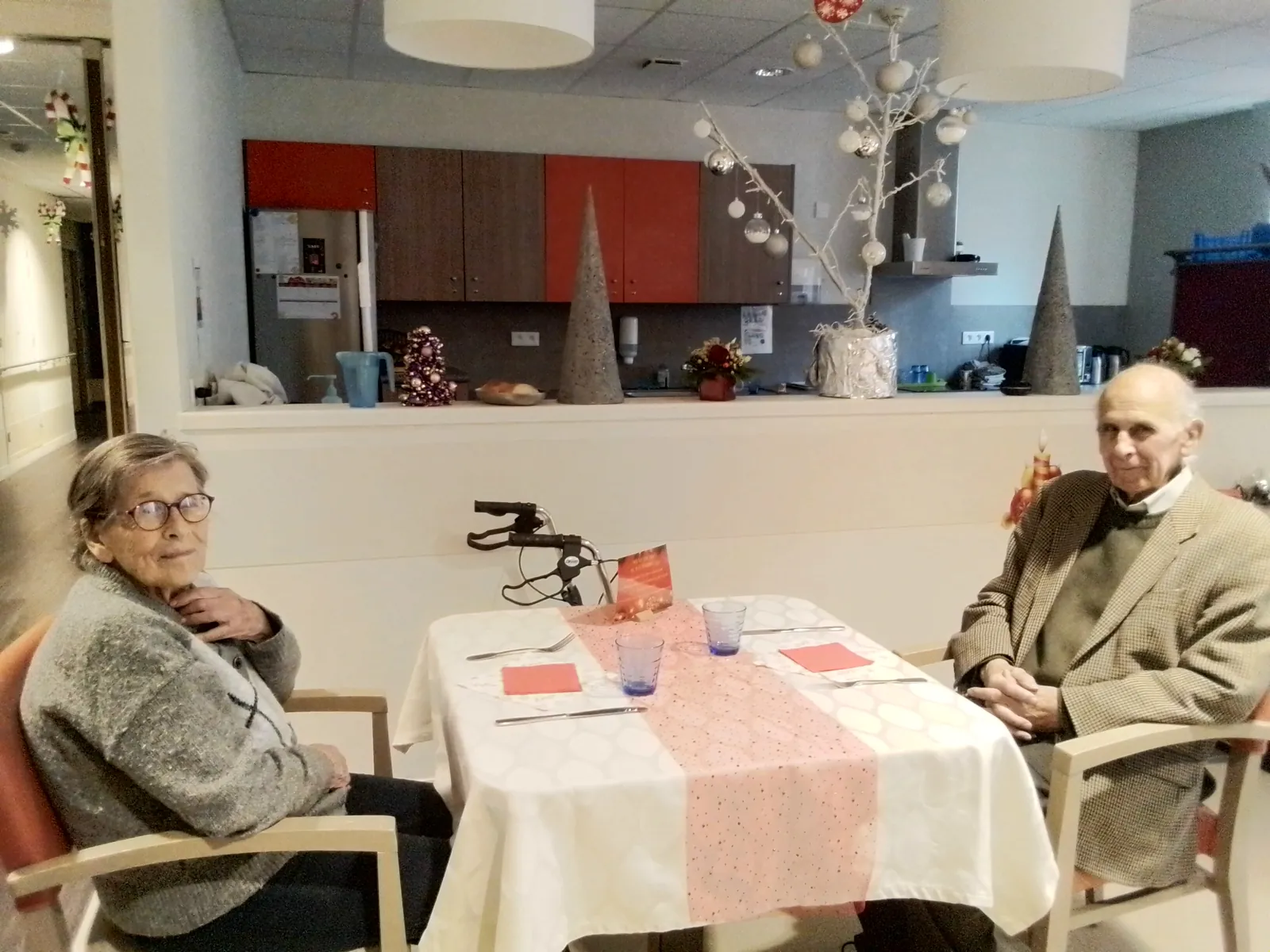 Un Noël plein de chaleur à l’unité protégée