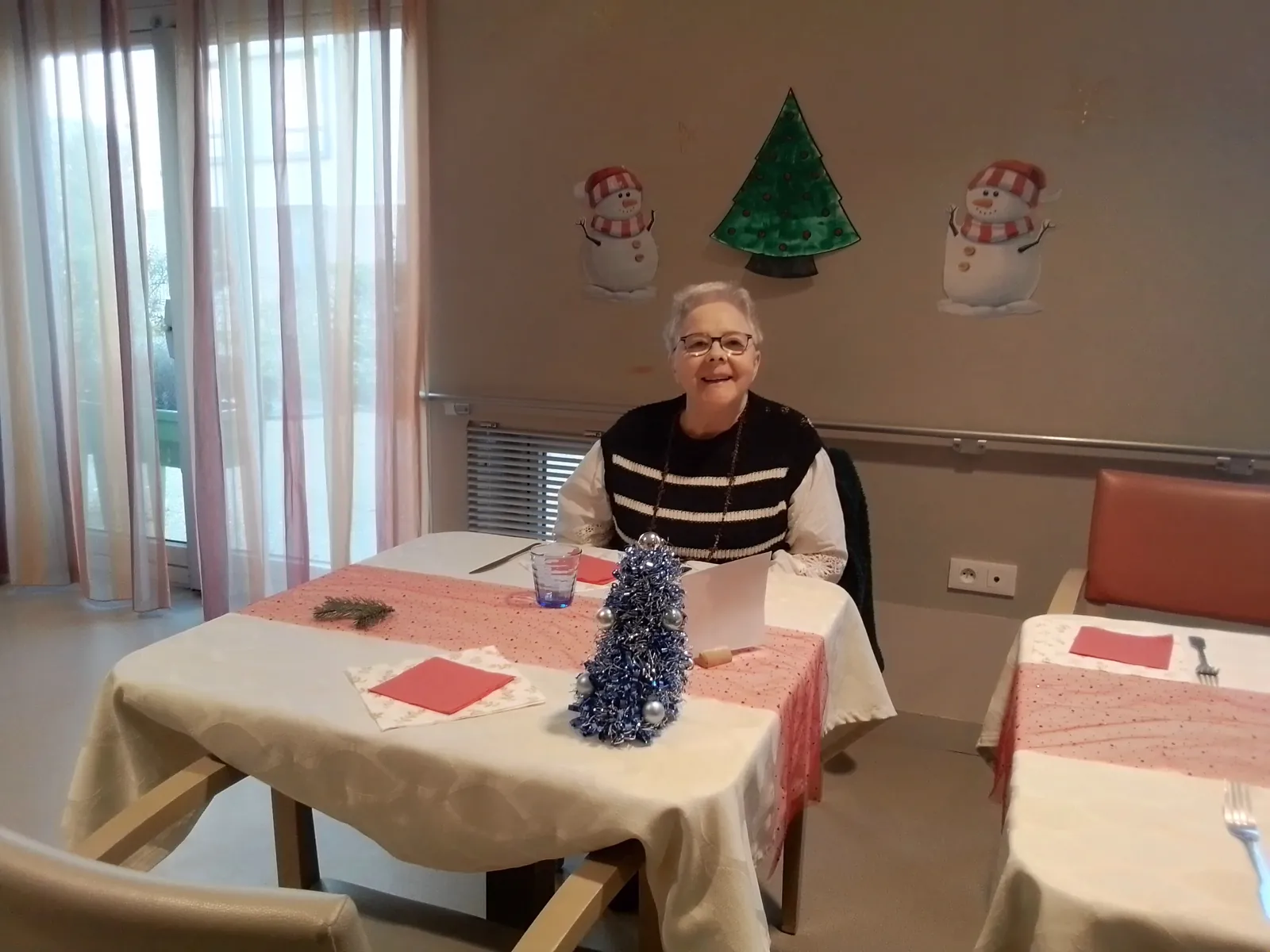 Un Noël plein de chaleur à l’unité protégée