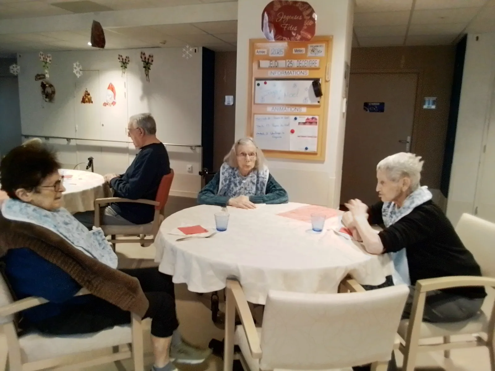 Un Noël plein de chaleur à l’unité protégée