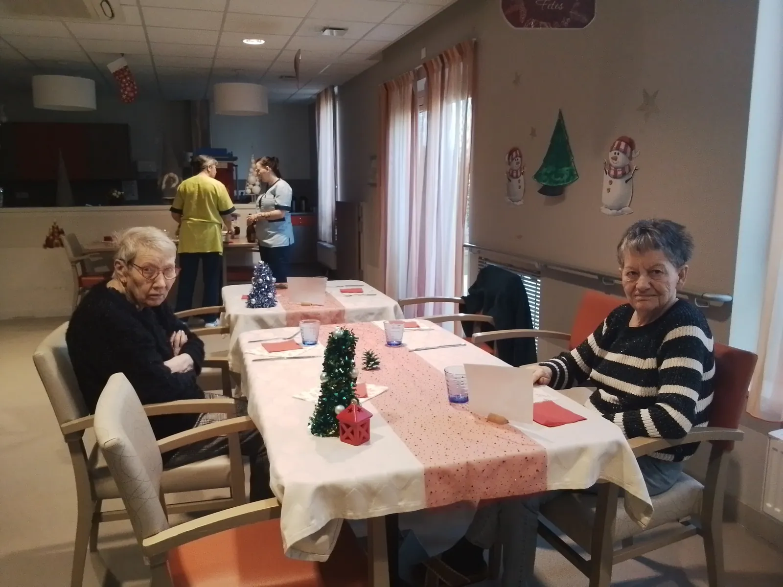 Un Noël plein de chaleur à l’unité protégée