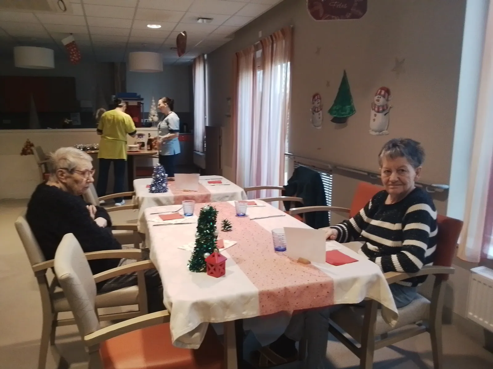 Un Noël plein de chaleur à l’unité protégée