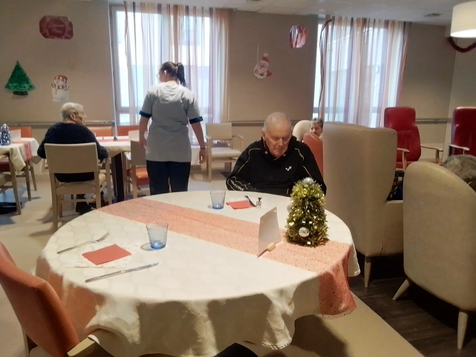 Un Noël plein de chaleur à l’unité protégée