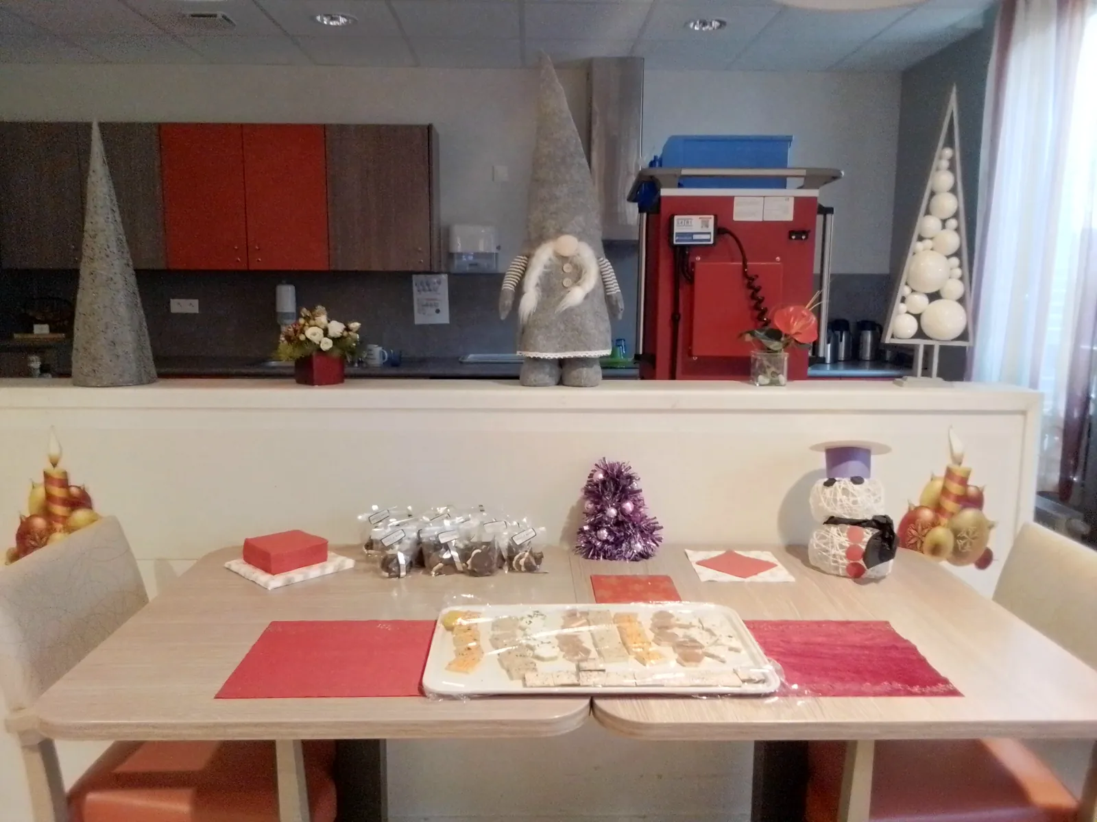 Un Noël plein de chaleur à l’unité protégée