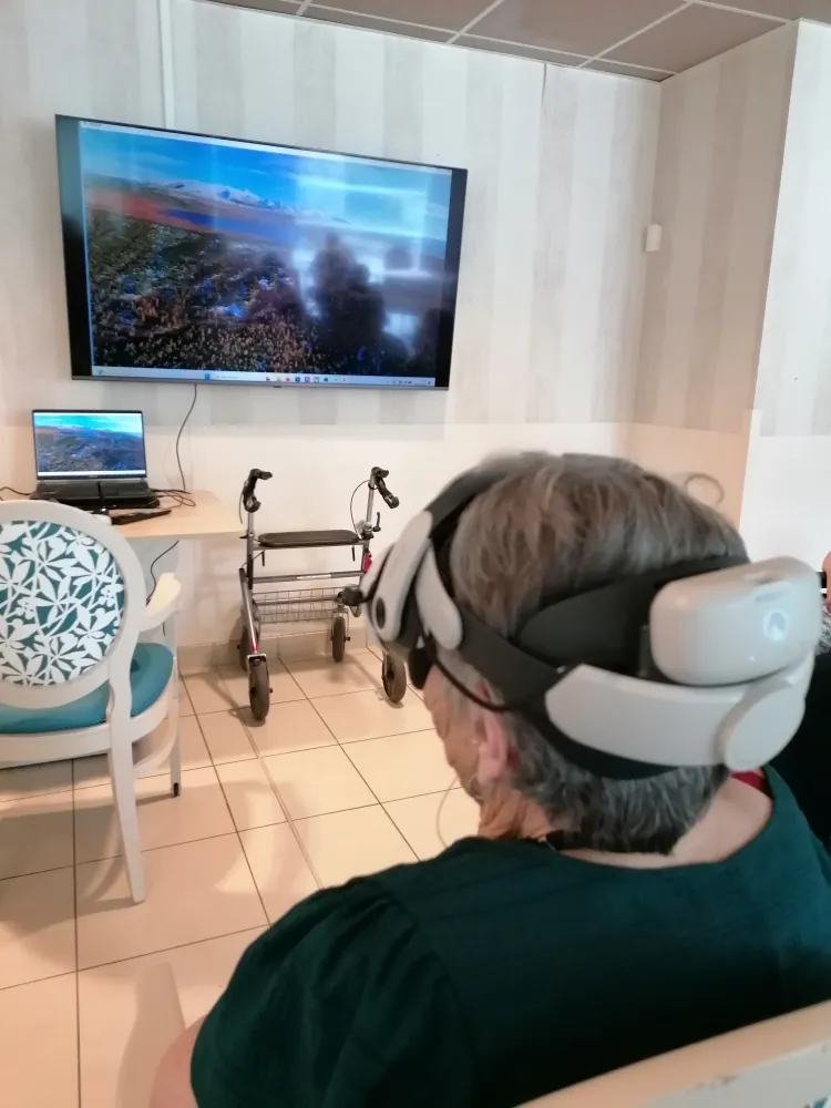 L'EHPAD d'Esbly en réalité virtuelle