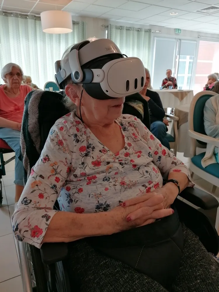 L'EHPAD d'Esbly en réalité virtuelle