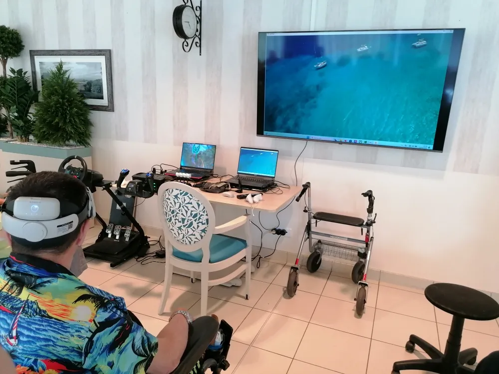L'EHPAD d'Esbly en réalité virtuelle