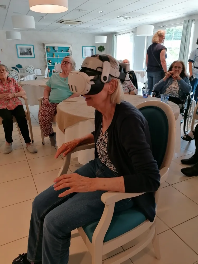 L'EHPAD d'Esbly en réalité virtuelle