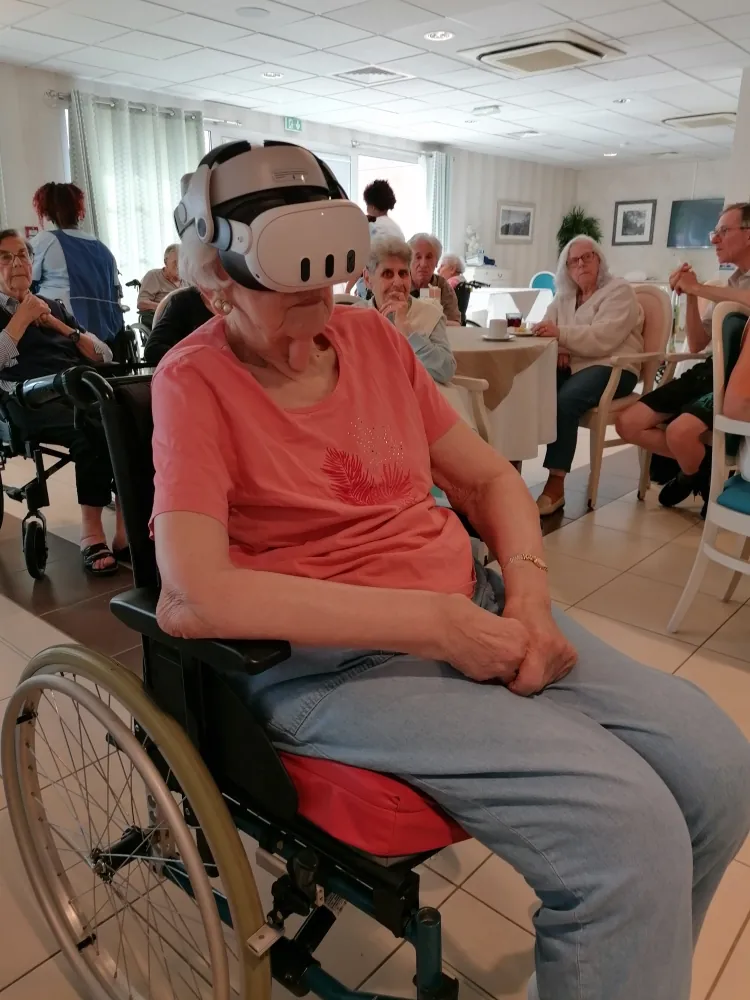 L'EHPAD d'Esbly en réalité virtuelle