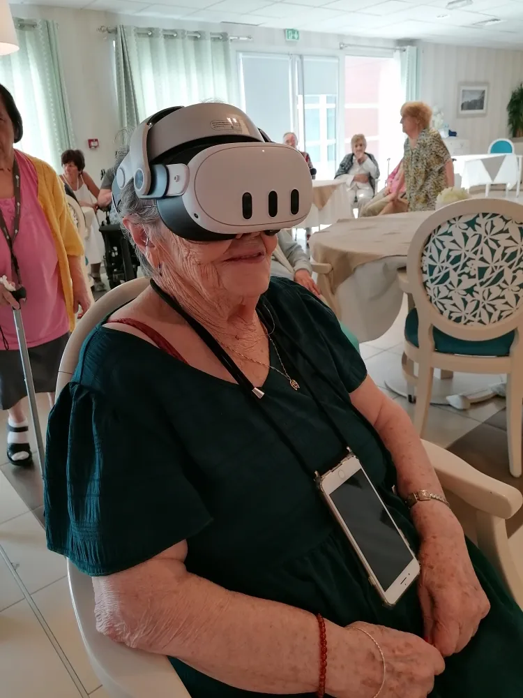 L'EHPAD d'Esbly en réalité virtuelle