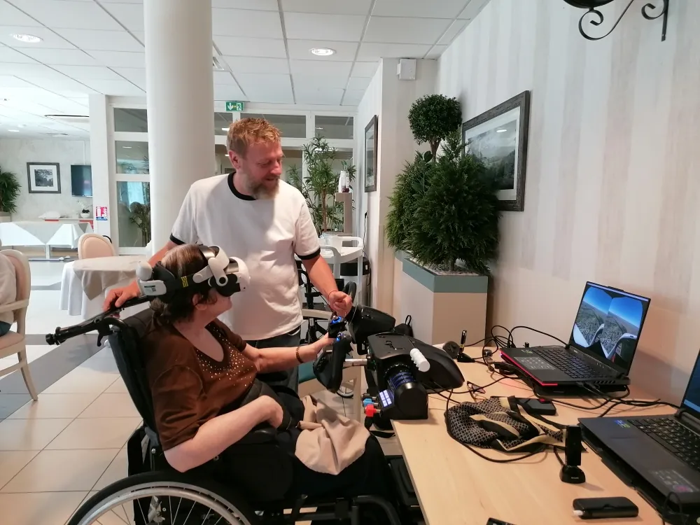L'EHPAD d'Esbly en réalité virtuelle