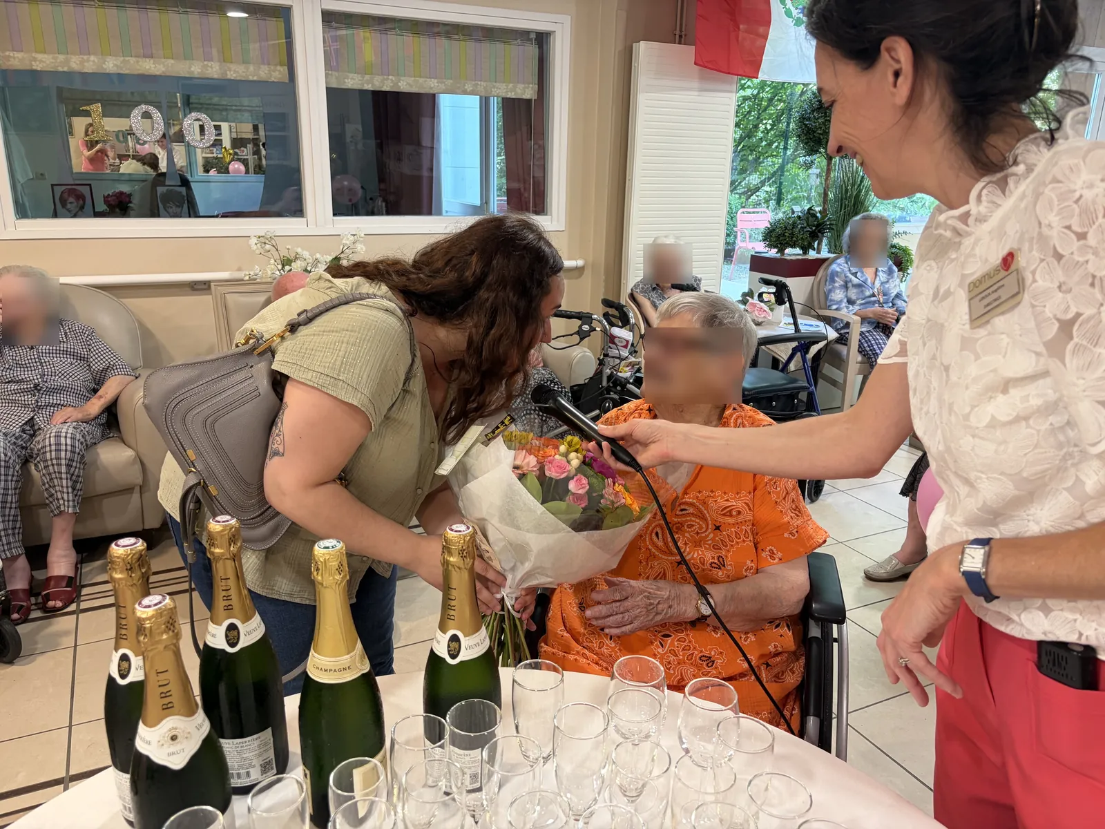 Deux centenaires à l’honneur à la Résidence du Parc