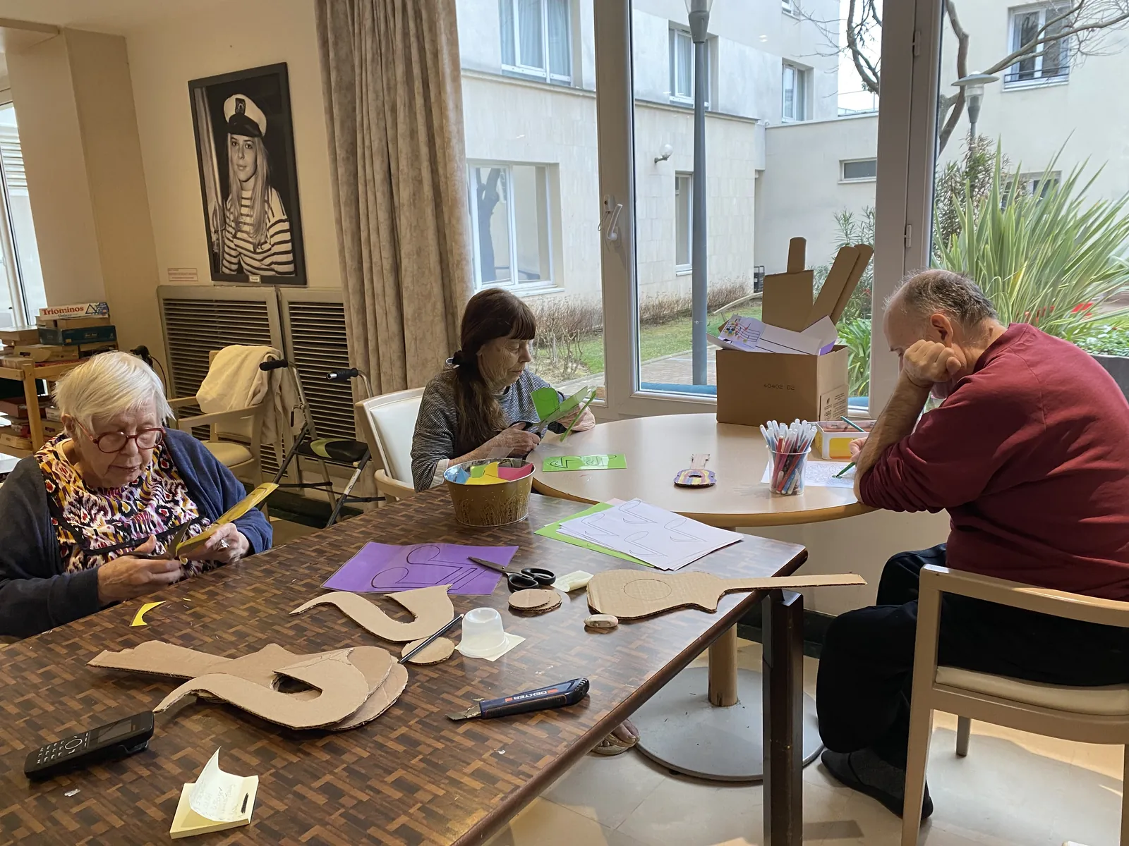 LES ATELIERS CREATIFS AUX MARINES