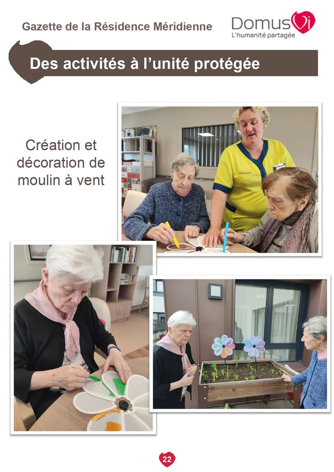 Gazette de la résidence !