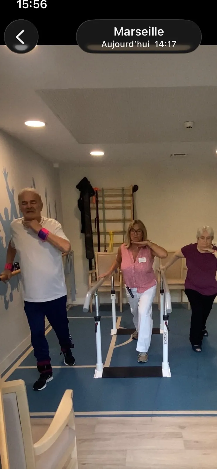 Nouveauté rentré septembre  Barre fixe nouveau Atelier en salle motricité Résidence Mazargues 13009 