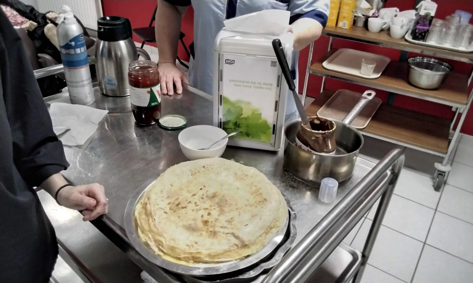Reportages et crêpes !