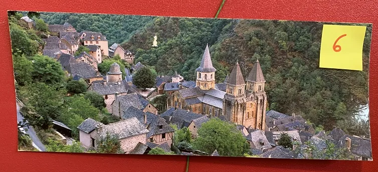 élection de la plus belle carte postale reçue !