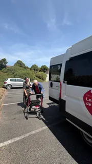 Hier, nos résidents ont pris la route pour une sortie au cinéma !