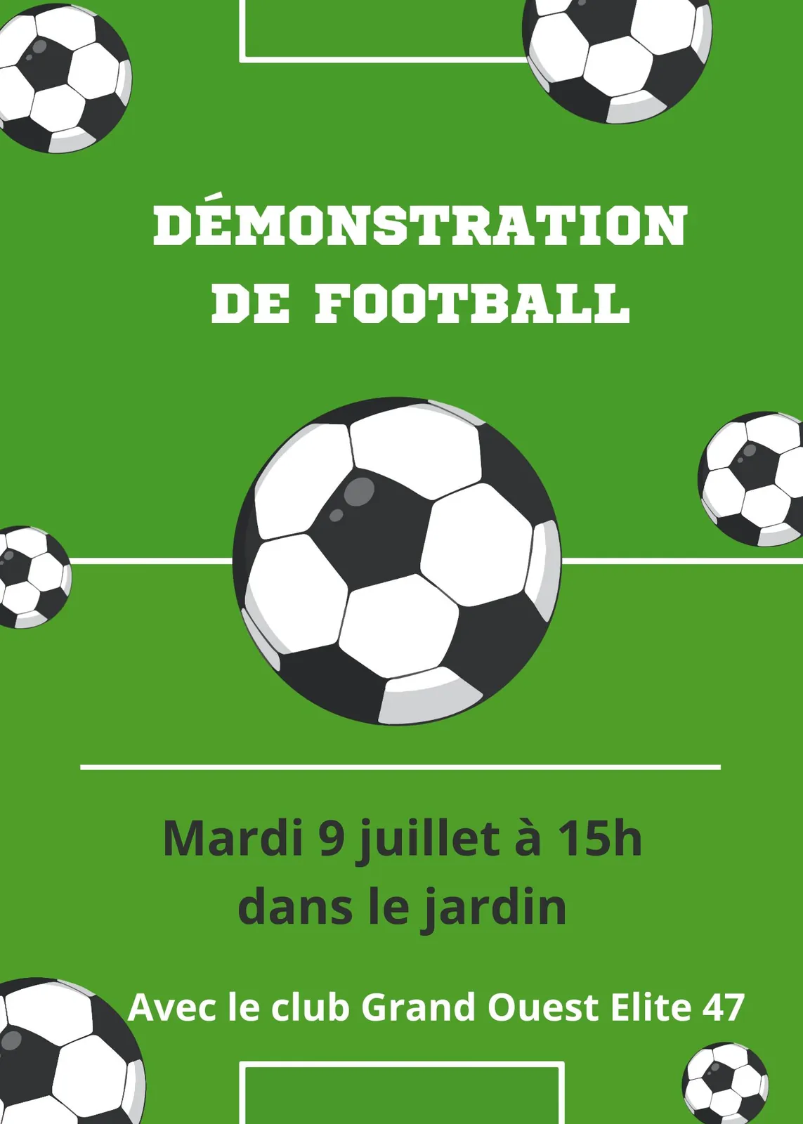 Du foot à la résidence de Saint-Jean d'Agen