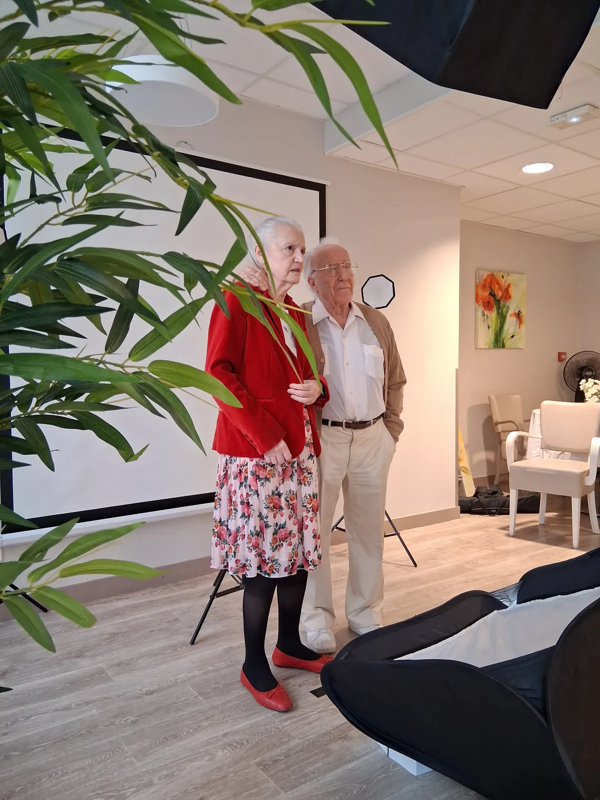 Un studio photo à la Résidence Ornano : sourires et élégance au rendez-vous !