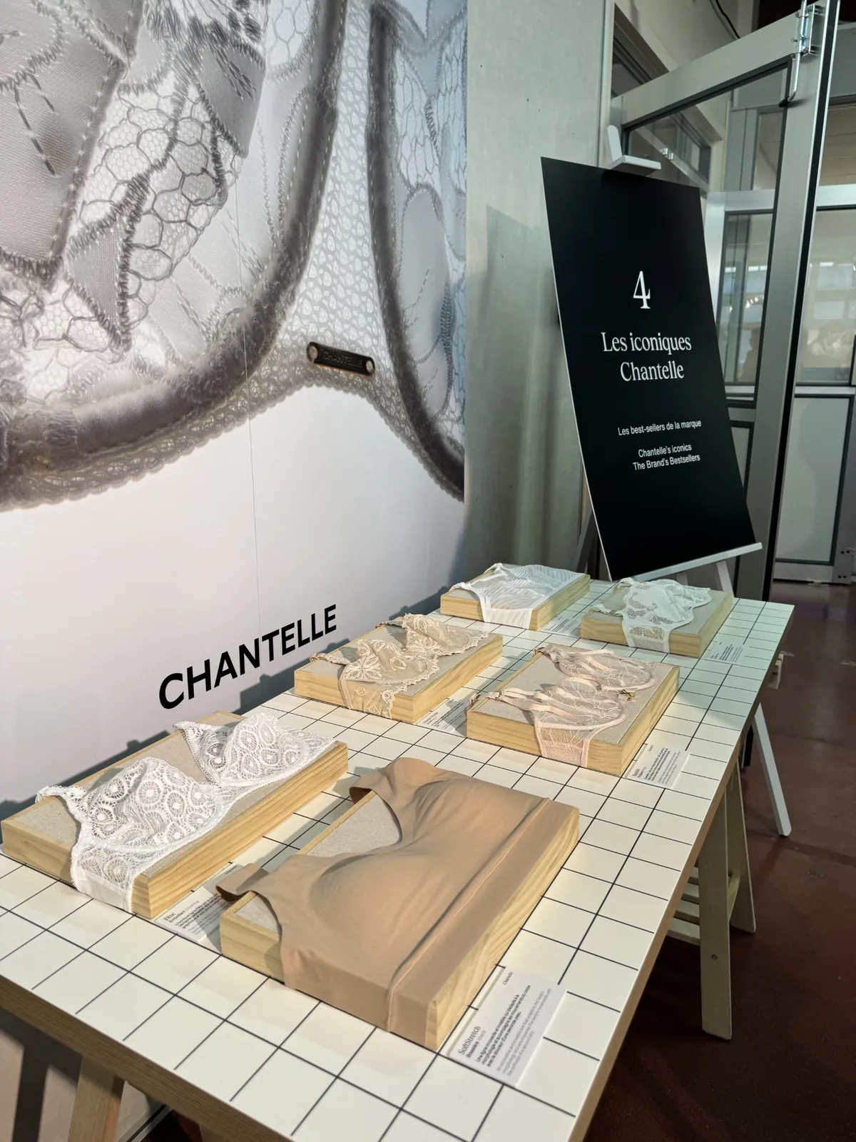  Retour sur notre visite chez Chantelle cet après-midi 