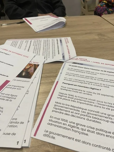 Ce matin à la Villa des Sources : l’actualité au cœur des échanges !