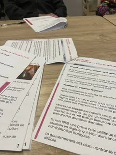 Ce matin à la Villa des Sources : l’actualité au cœur des échanges !