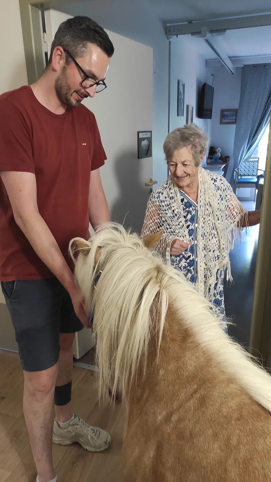Une belle après-midi de médiation animale avec Marina