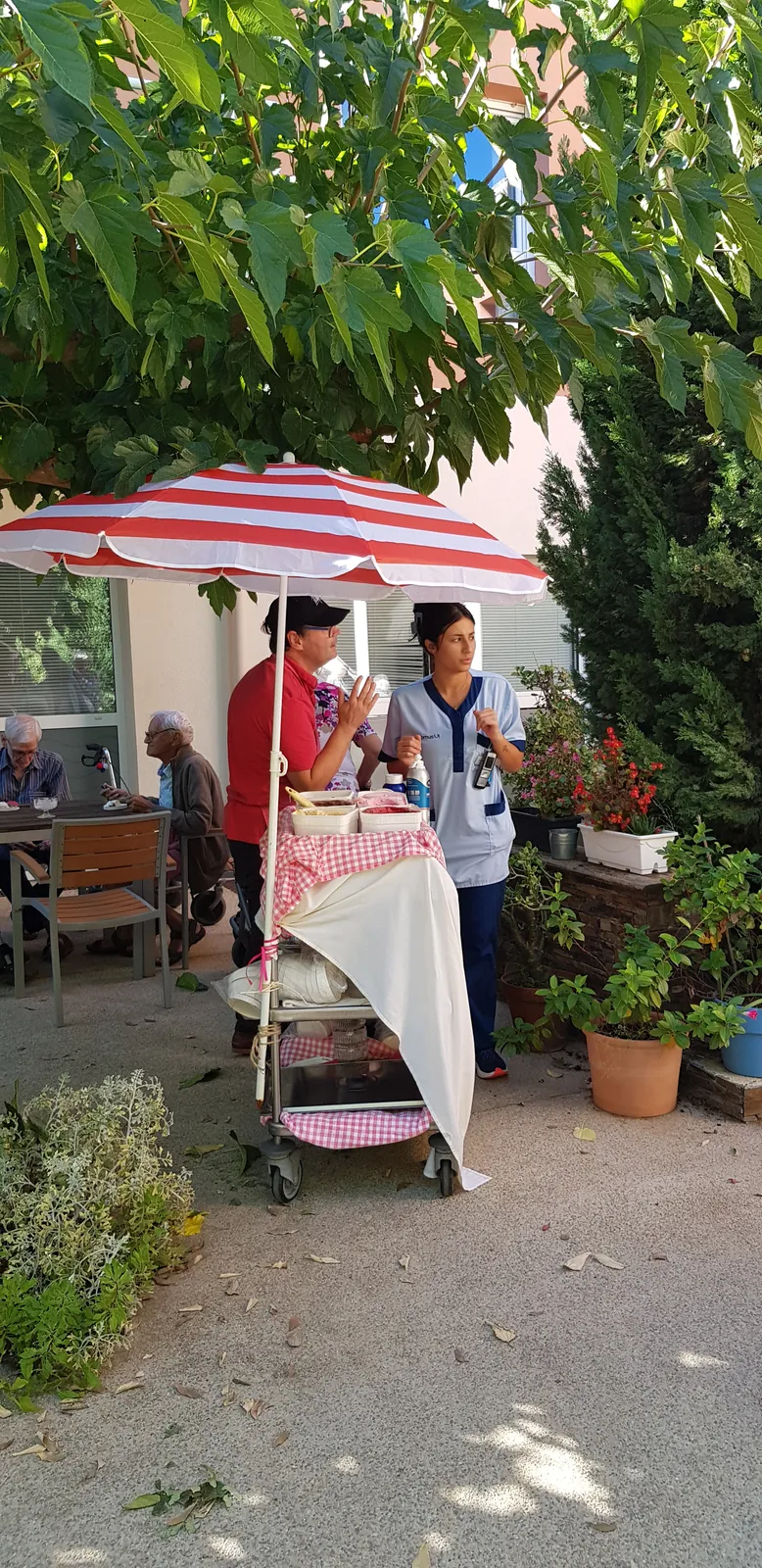  UN BAR A GLACE POUR FETER L' ETE INDIEN 