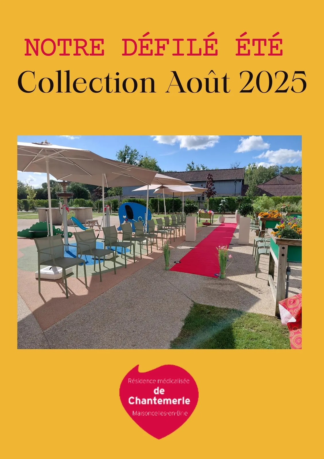Le défilé de mode été de la résidence 