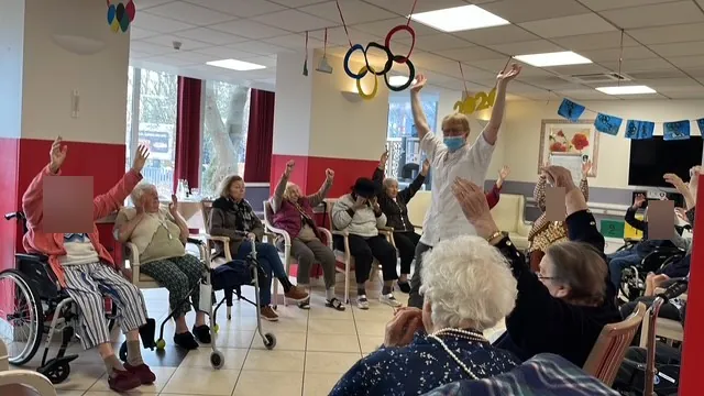 Cette semaine à notre EHPAD : des activités et des sourires au rendez-vous !