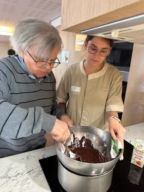 L'atelier Cuisine à l'Unité de vie protégée
