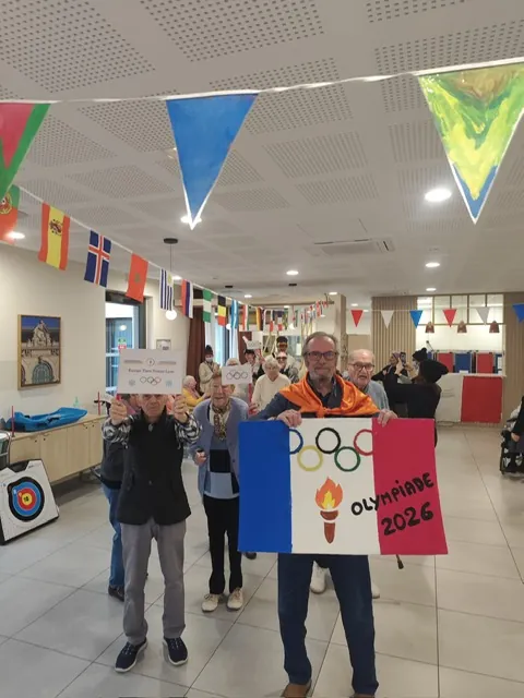 Les Olympiades d'hiver aux terrasses de l'étoile.