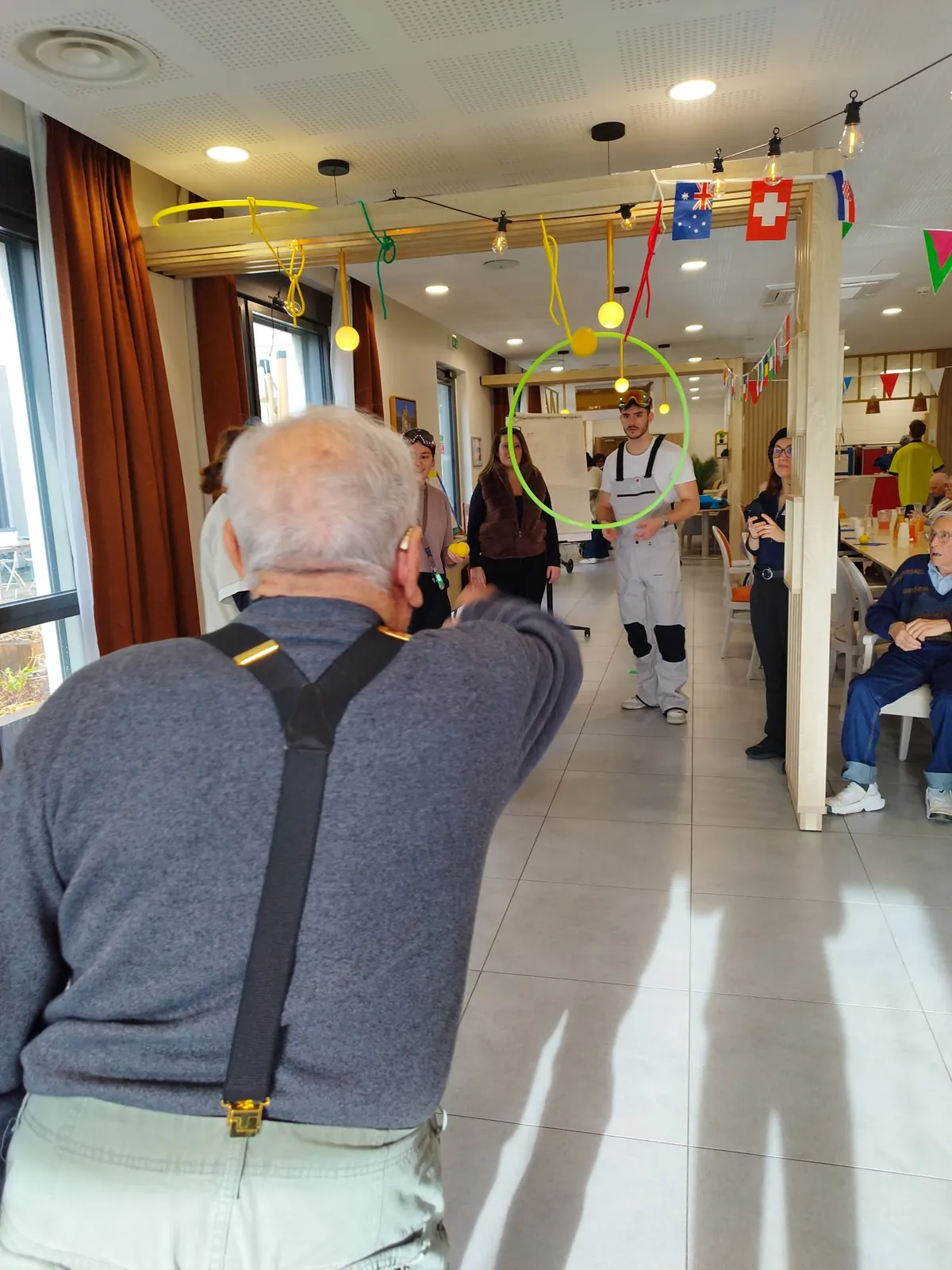 Les Olympiades d'hiver aux terrasses de l'étoile.