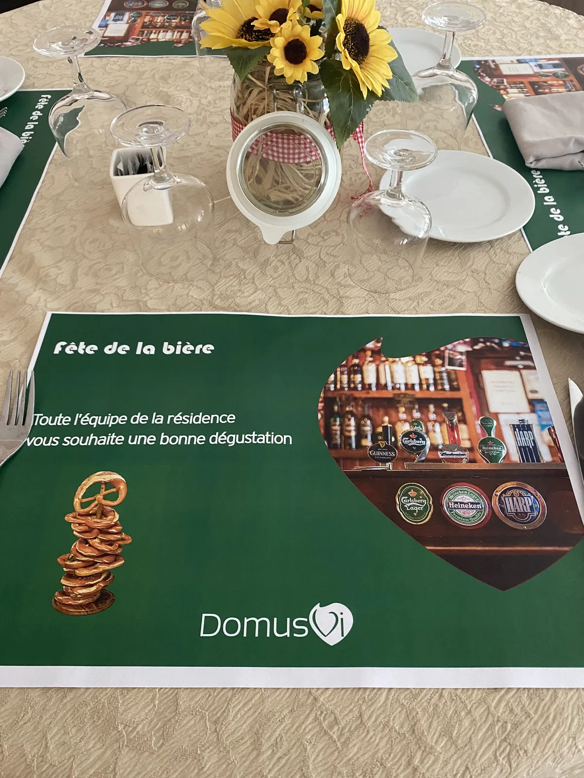 La fête de la bière s'est invitée dans la Résidence