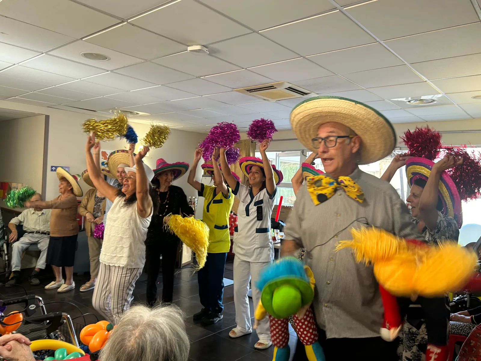 Un après-midi festif placé sous le signe du rire et de l’enfance