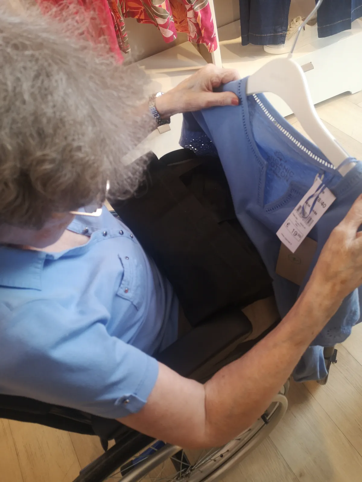 Sortie shopping chez Damart 