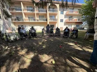 Après-midi pétanque : des matchs très serrés !