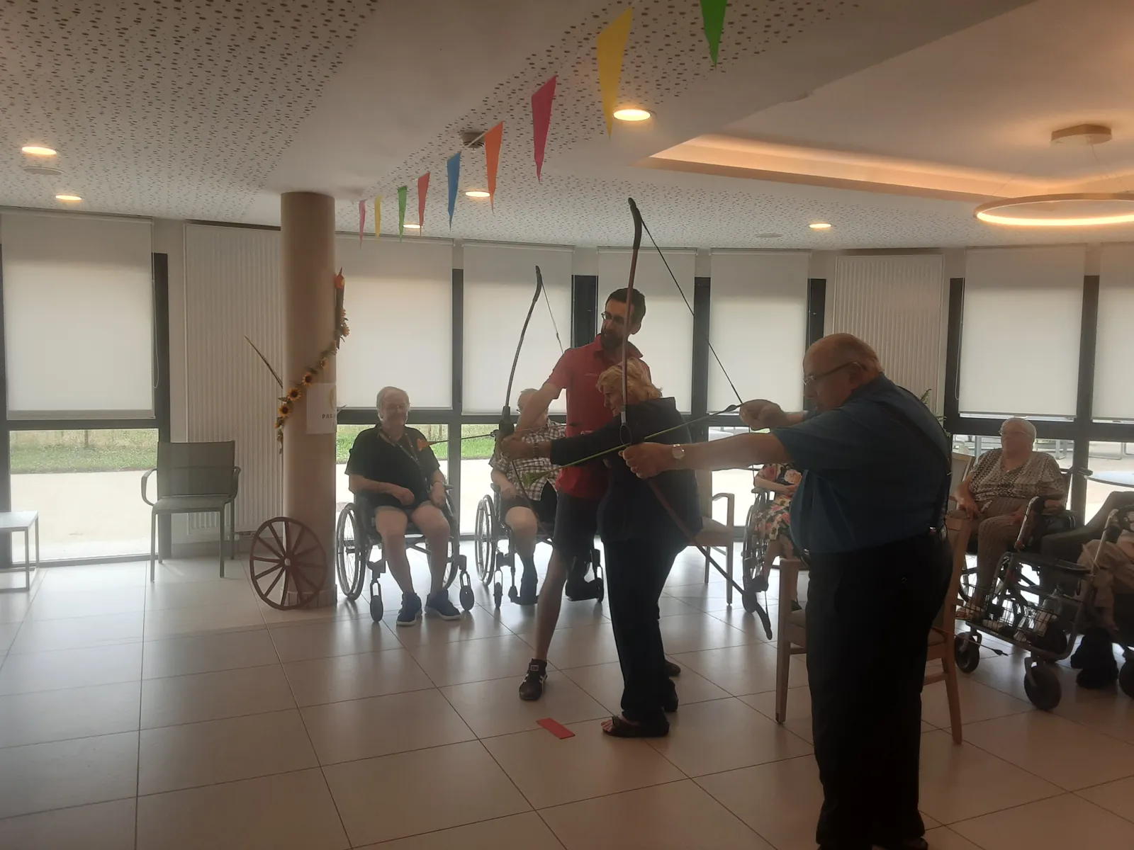 3ème journée JO: tir à l'arc et anniversaires