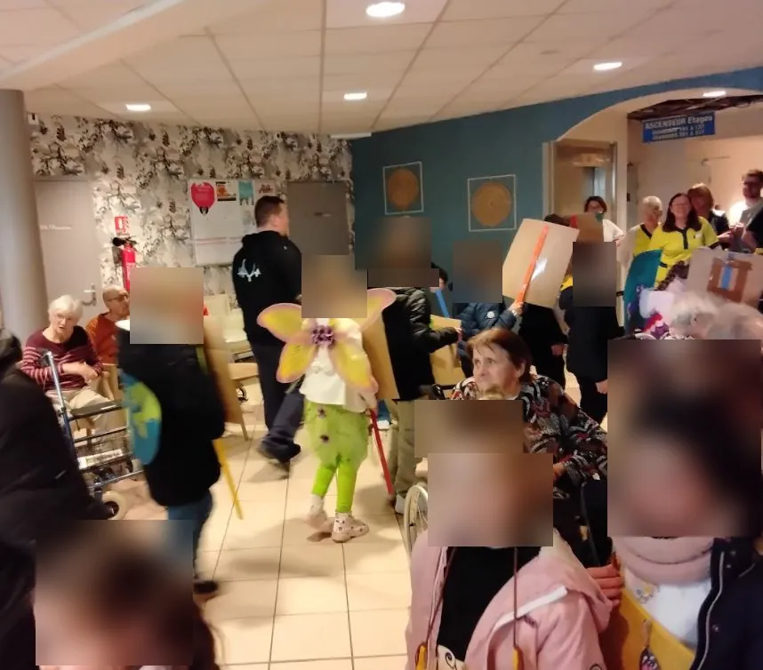 Le carnaval de printemps, grand moment intergénérationnel ! 