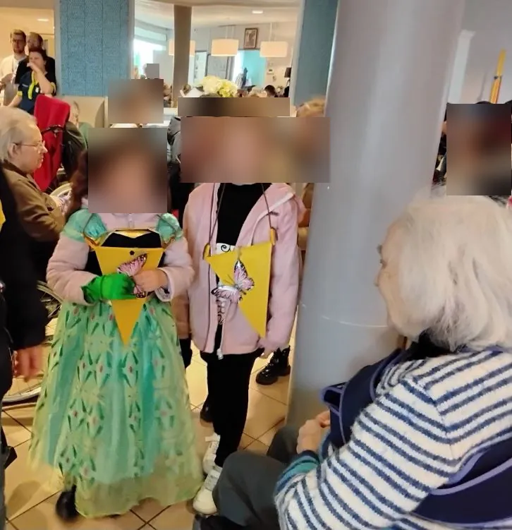 Le carnaval de printemps, grand moment intergénérationnel ! 