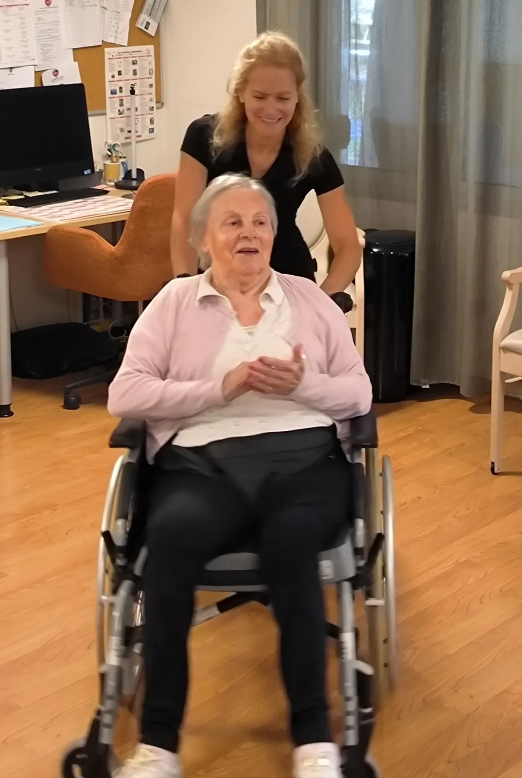 Danse-thérapie : la 6? séance placée sous le signe du bien-être