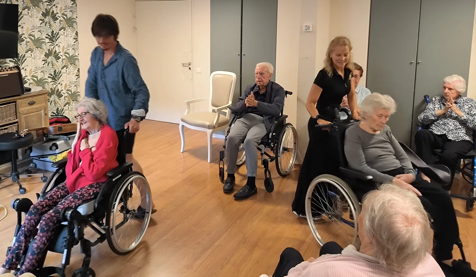 Danse-thérapie : la 6? séance placée sous le signe du bien-être