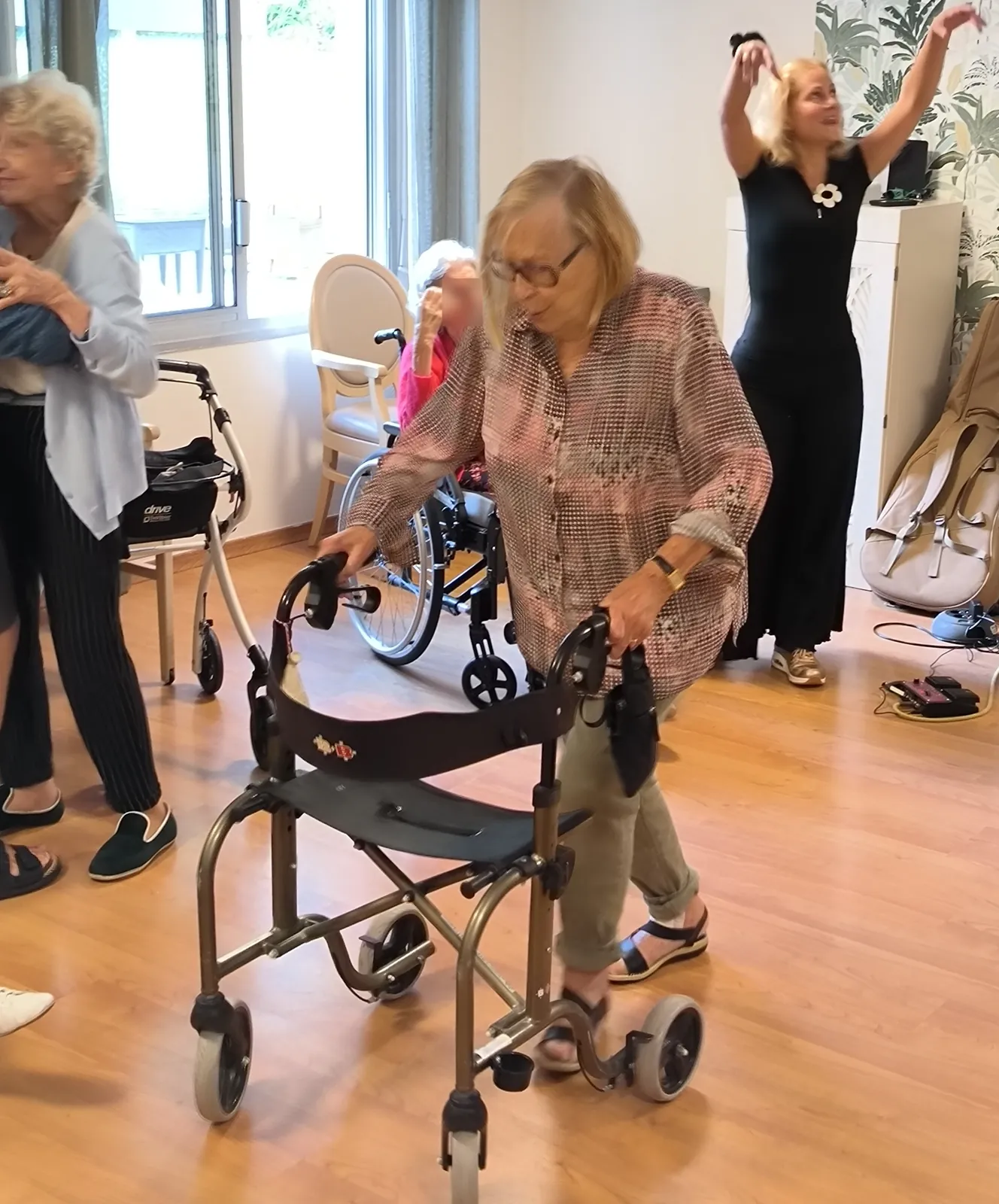 Danse-thérapie : la 6? séance placée sous le signe du bien-être